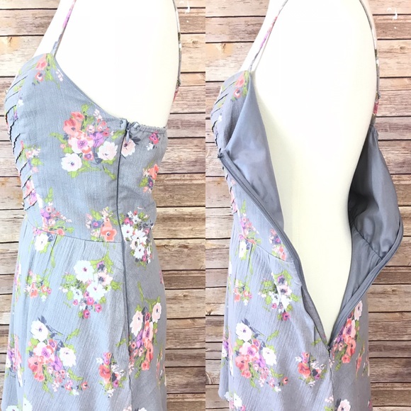 LC Lauren Conrad Fit & Flare Floral Dress Size 12 - Picture 6 of 7